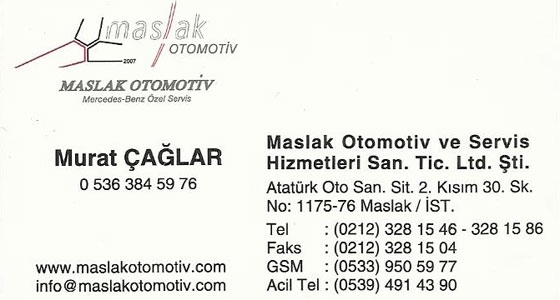 Mercedes maslak servis #6