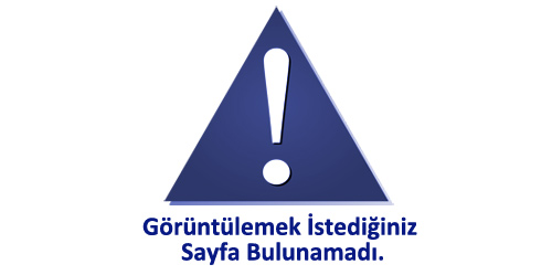 Sayfa Bulunamadı